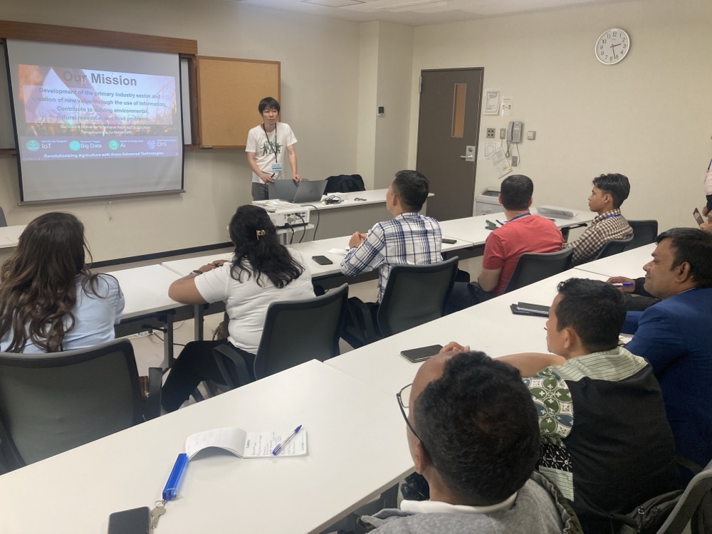 世界の農業課題解決へ:JICA研修での講師登壇